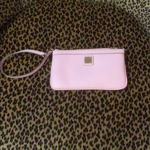 Dooney & Bourne  pink clutch/ wristlet
